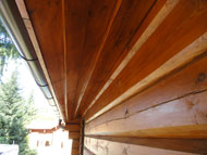 Massive side ceiling panels