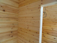 Partition walls with panelling